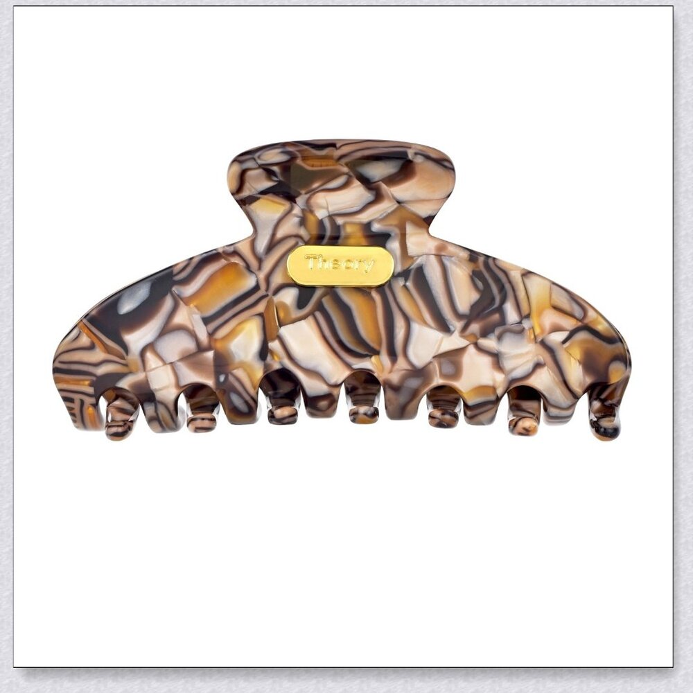 Theory Tortoise Shell Claw Clip